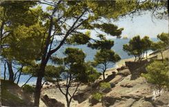 VINTAGE POSTCARD Dimension Of Azure Creeks