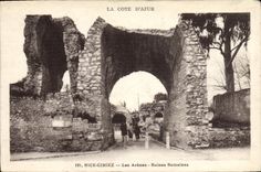 CPA Nice Cimiez Les Arenes Ruines Romaines