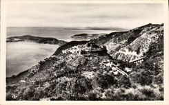 CPA Eze Vue Generale Et La Moyenne Corniche