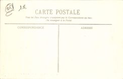 POSTAL Eze de la VENDIMIA visto de la roca tomada del camino de la cornisa