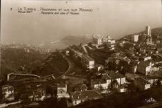CPA La Turbie Panorama Et Vue Sur Monaco