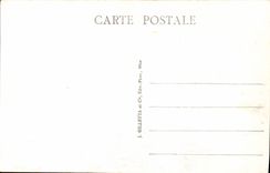 CPA Cote D'Azur Vol D'Aeroplane De Nice A Menton