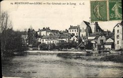 VINTAGE POSTCARD Montigny On Loing View On Loing