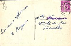 VINTAGE POSTCARD Coulommiers Old Field Of the Capuchins Houses