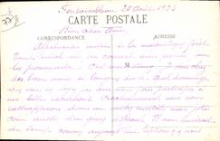 VINTAGE POSTCARD Palate De Fontainebleau Anteroom Room To lay down Queens Mothers