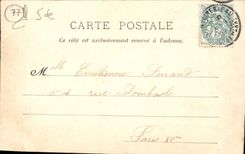 VINTAGE POSTCARD Palate De Fontainebleau Sanguinede Fountain