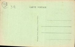 VINTAGE POSTCARD Meaux Jardin De I' Ancien Eveche Parterre draws by Ours