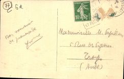 CPA Moret Maison Sauve Clases Par Les Beaux Arts
