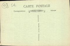 VINTAGE POSTCARD Layered branches Seen External Of the Barn In Dimes