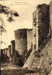 VINTAGE POSTCARD Layered branches Old Fortifications