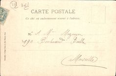 VINTAGE POSTCARD La Chapelle Gautheir the Castle