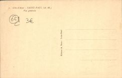 CPA St Paul Vue Generale