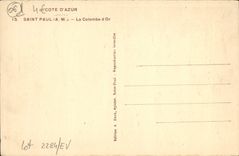 CPA Saint Paul La Colombe D'Or