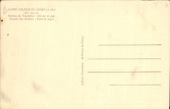 VINTAGE POSTCARD Holy Vallier De Thiey Estival Station druidic stone