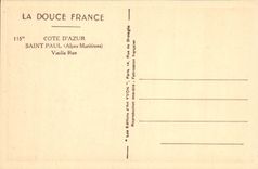 CPA Saint Paul Vieille Rue