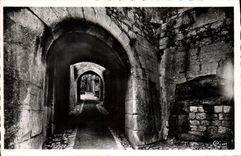 VINTAGE POSTCARD Saint Paul De Vence Its Walls Its Church Its Fountain