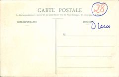 VINTAGE POSTCARD Dreux Gate of the Vault St Louis