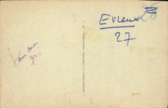 VINTAGE POSTCARD Evreux the College Cloister of the old convent of the Capuchins