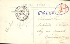 VINTAGE POSTCARD Evreux Church St Taurin