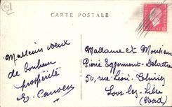 VINTAGE POSTCARD Albert the Virgin golden of the Bell-tower of the Basilica