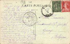 VINTAGE POSTCARD Amiens the Whining Angel