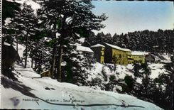 VINTAGE POSTCARD Peira Undermined ideal Station of summer and Sports of hievr Under snow
