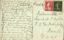 CPA Environs De Nice Le Vallon Obscur