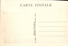 VINTAGE POSTCARD Cannes Boulevard of the Small cross and the Hotels