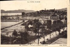 CPA Cannes Vue Sur le Casino et le Port