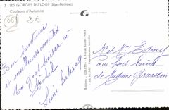 CPM Les gorges du Loup Couleurs d'automne 