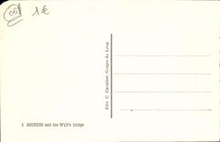 CPA Gourdon et le pont du loup