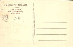 CPA Eze Vieille maison