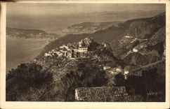 CPA Eze Vue Generale Prise de la Route de la Grande Corniche