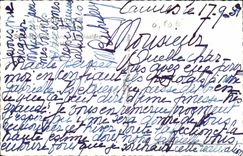 MODERN CARD Ile of Lerins Saint Honorat the old monastery strengthens