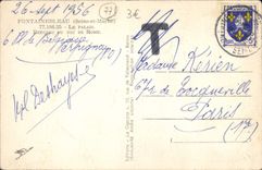 CPA Fontainebleau Le palais Berceau du roi de Rome