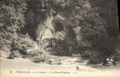 CPA Versailles Les Jardins Les Bains d'Apollon