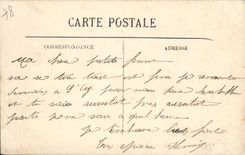 VINTAGE POSTCARD Versailles Gardens Les Bains of Apollo