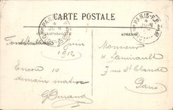 VINTAGE POSTCARD Fontainebleau the Staircase of Iron Horse