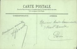 VINTAGE POSTCARD Fontainebleau the drill throats of Apremont the cup-and-ball of the devil