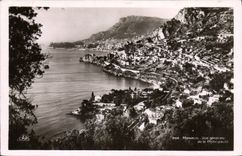 VINTAGE POSTCARD Monaco View of the Principality