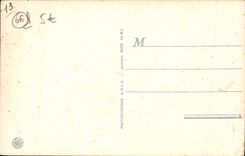 VINTAGE POSTCARD Menton the Cape Martin Ientree of the Park