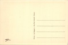 POSTAL Roquebrune de la VENDIMIA la entrada del castillo del 10mo niño