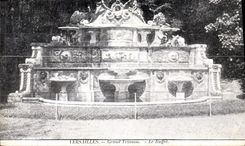 CPA Versailles Grand Trianon Le buffet