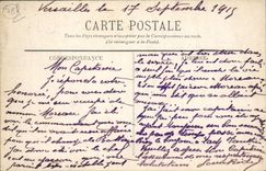 CPA Versailles Grand Trianon Le buffet