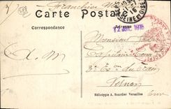 CPA Versailles Palais de Chambre de Louis XIV