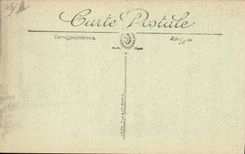 VINTAGE POSTCARD Versailles Large Trianon the Room has Coucher of Napoleon 1st