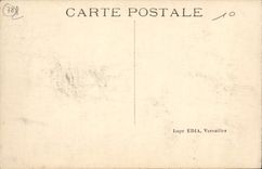 VINTAGE POSTCARD Versailles Basin of Apollo and green Carpet