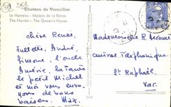 CPM Versailles Le Hameau Maison de la Reine