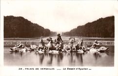 CPA Palais De Versailles Le Bassin d'Apollon
