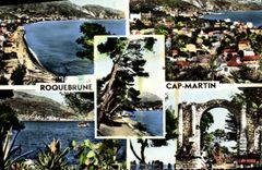 MODERN CARD Roquebrune Cape Martin